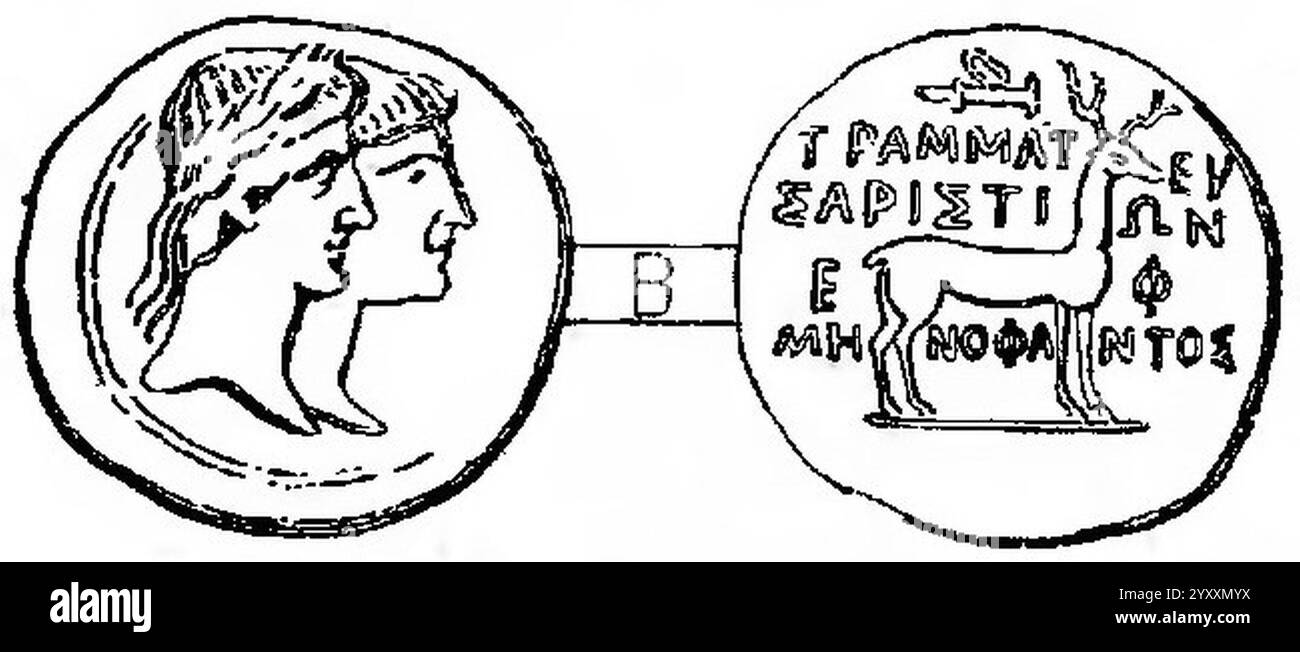 Dictionnaire de la Bible - F. Vigouroux - Tomé III - Monnaie Ephèse. Stockfoto