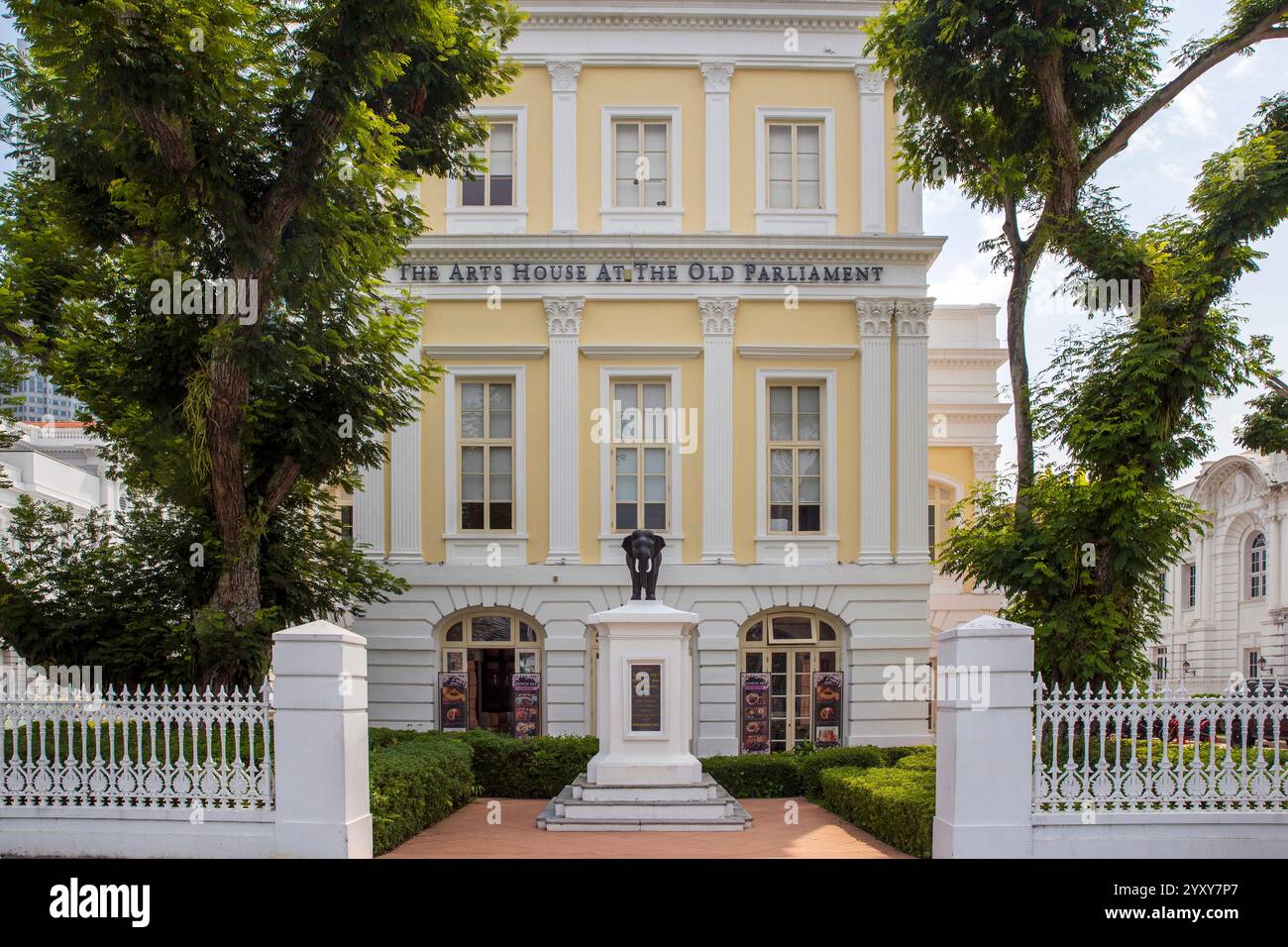 The Arts House at the Old Parliament, Singapur, Foto: David Rowland / One-Image.com Stockfoto