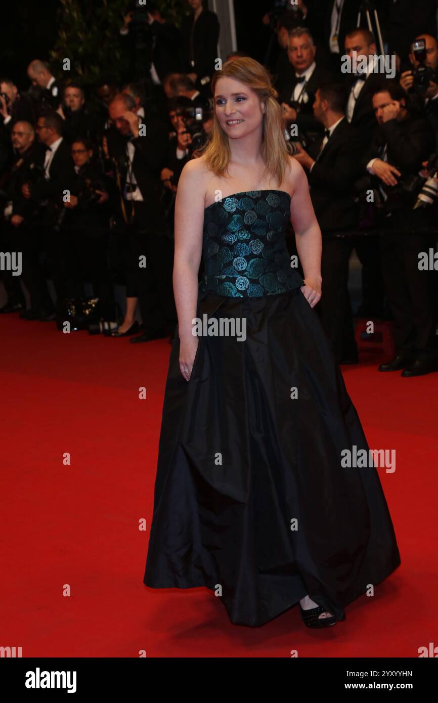 Natacha Regnier nimmt an der Premiere von „Captives“ während des 67. Internationalen Filmfestivals von Cannes am 16. Mai 2014 im Palais des Festivals in Cannes Teil Stockfoto