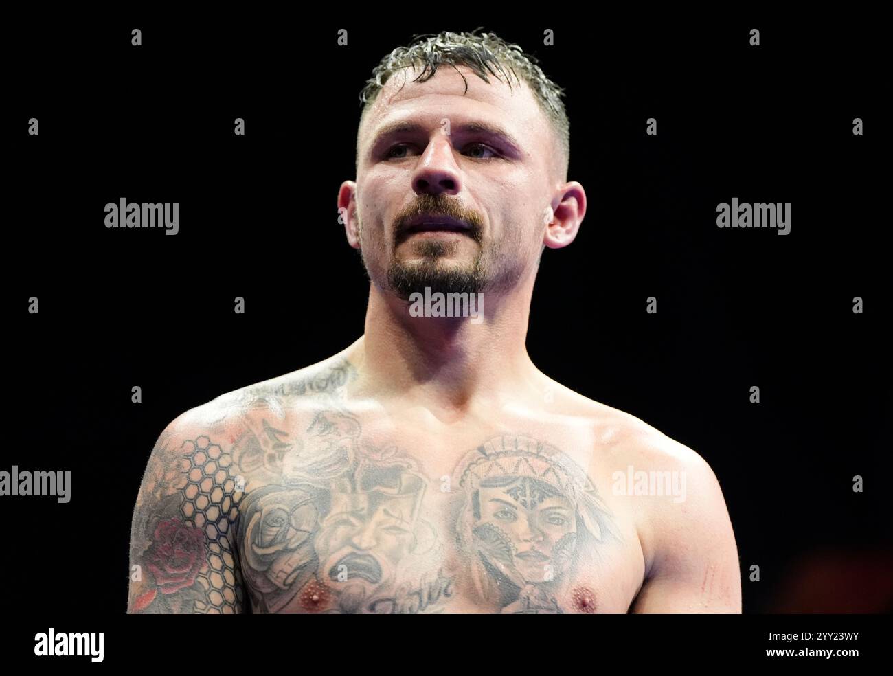 Jordan Ellison am Boulevard World, Riad in Saudi-Arabien. Bilddatum: Mittwoch, 18. Dezember 2024. Stockfoto