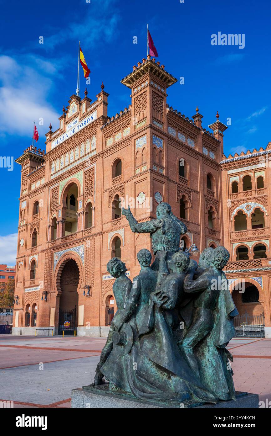 Plaza de Toros de Las Ventas Stierkampfring, Madrid, Spanien Stockfoto