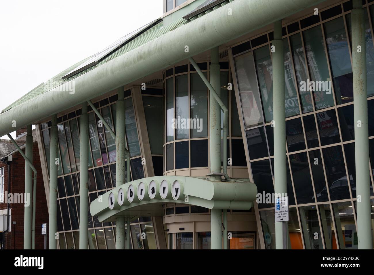 Blackheath Library, West Midlands, England, Großbritannien Stockfoto