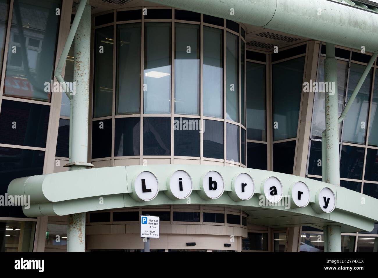 Blackheath Library, West Midlands, England, Großbritannien Stockfoto