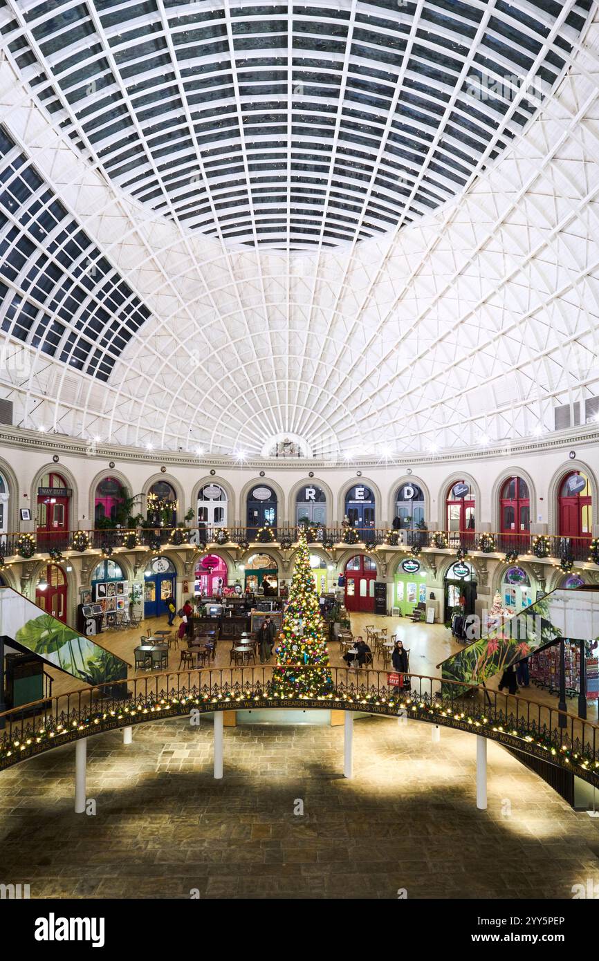 Leeds Corn Exchange Einkaufszentrum, Leeds, Yorkshire, Großbritannien Stockfoto