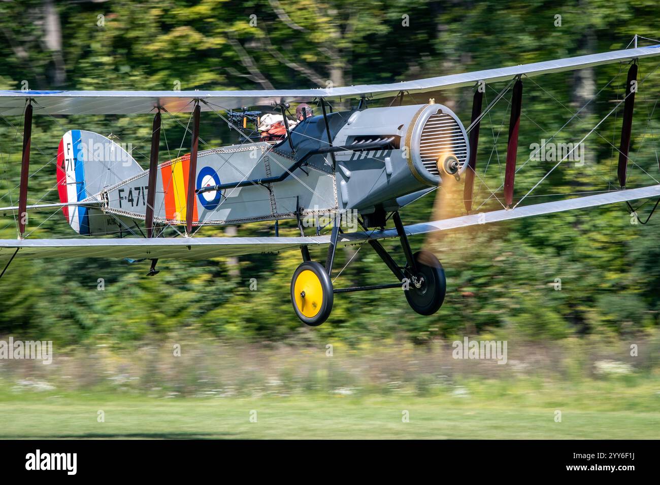 Bristol F.2B „Brisfit“ am Old Rhinebeck Flugplatz New York Stockfoto