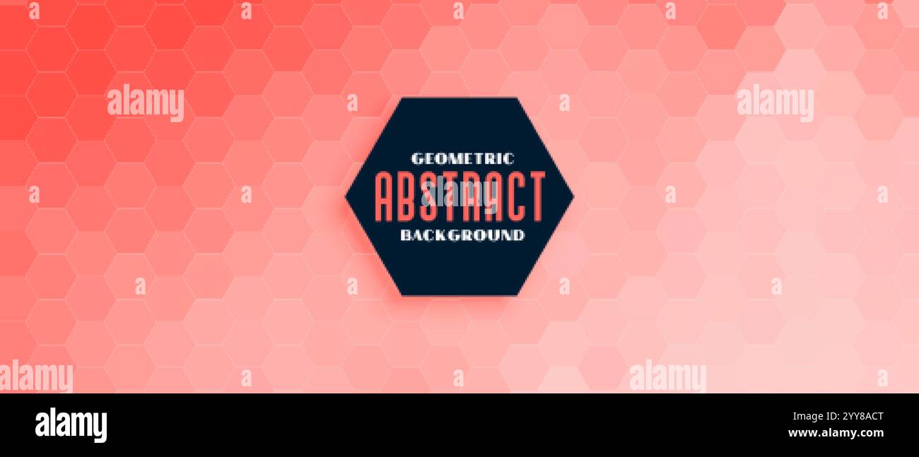 Schöne Pastellfarbe sechseckigen geometrischen Muster Hintergrund Stock Vektor