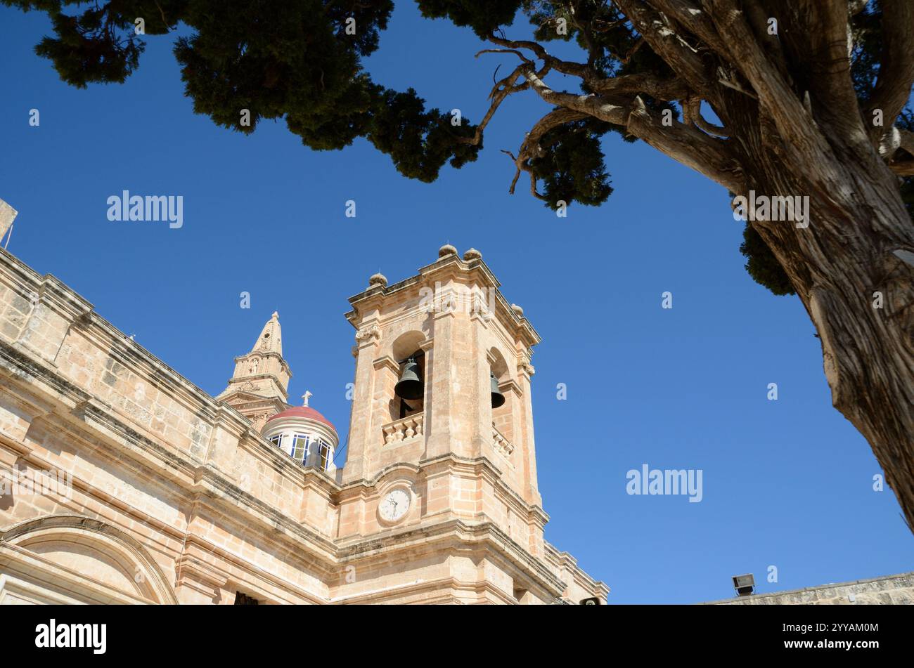 Heiligtum unserer Lieben Frau vom Sieg, Marfa Street, Mellieha, Malta, Europa Stockfoto