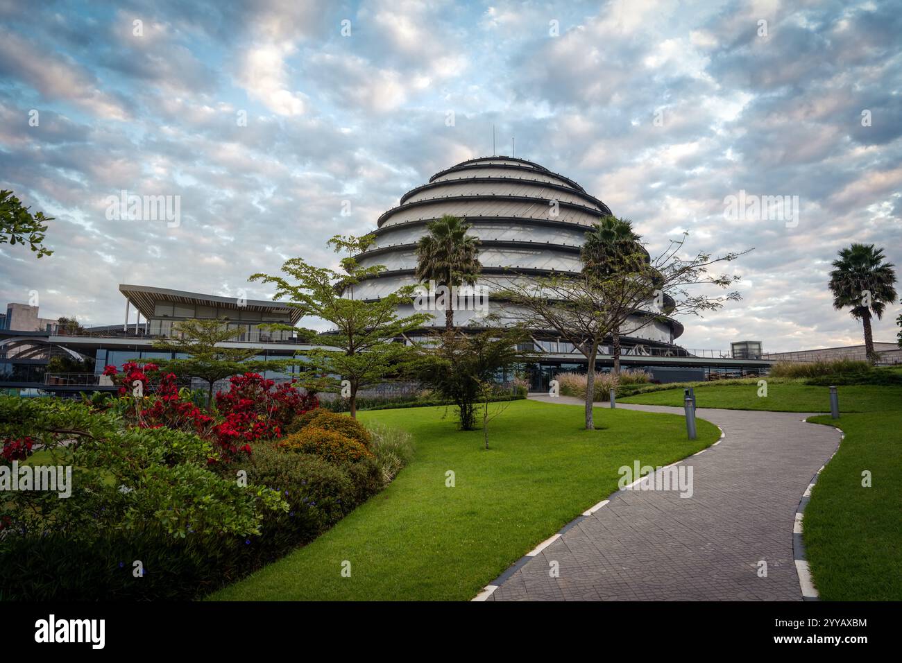 Kigali Convention Center in Ruanda Stockfoto