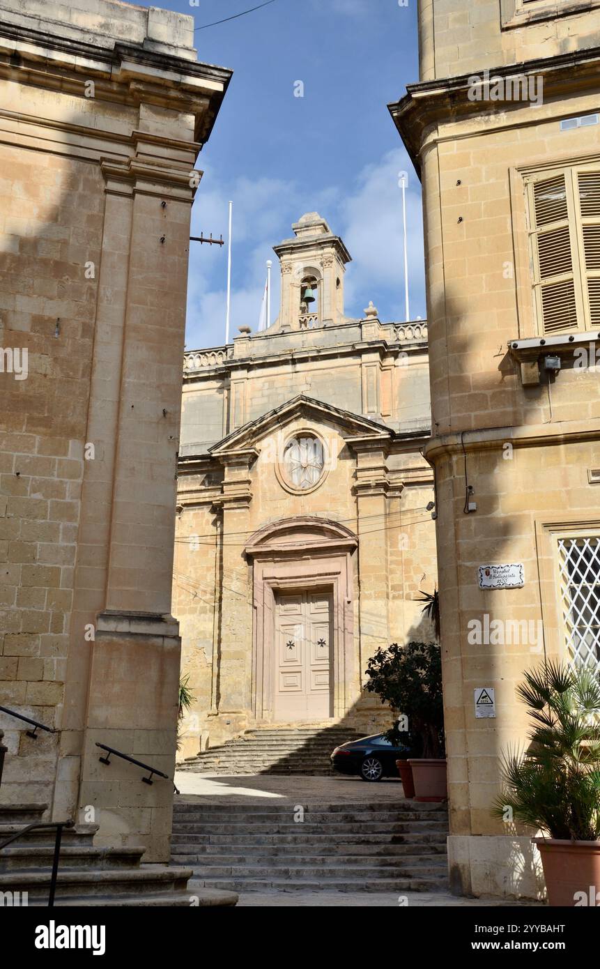 Kapelle unserer Lieben Frau von Damaskus, Birgu-Vittoriosa, Malta, Europa Stockfoto