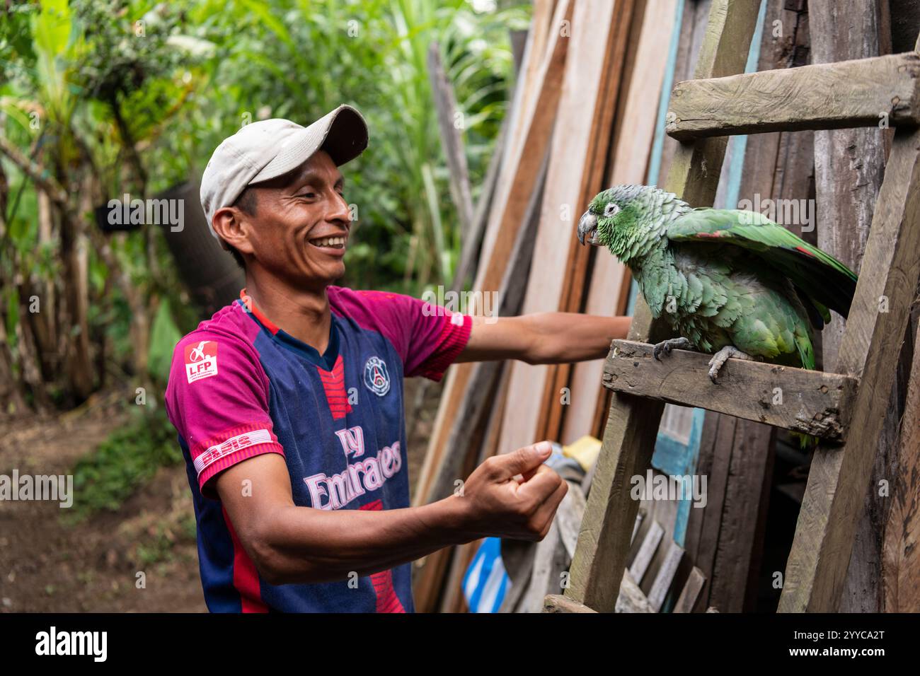 Cotundo, Provinz Napo, Amazonien, Ecuador Stockfoto