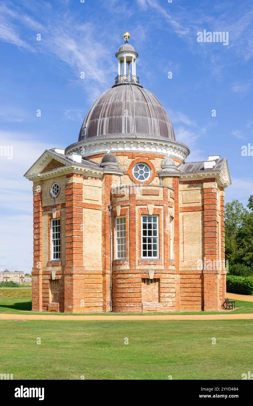 Wrest Park Bedfordshire The Archer Pavilion von Thomas Archer 1709-11 ein barocker Pavillon in Wrest Park and Gardens Silsoe England Großbritannien GB Europa Stockfoto