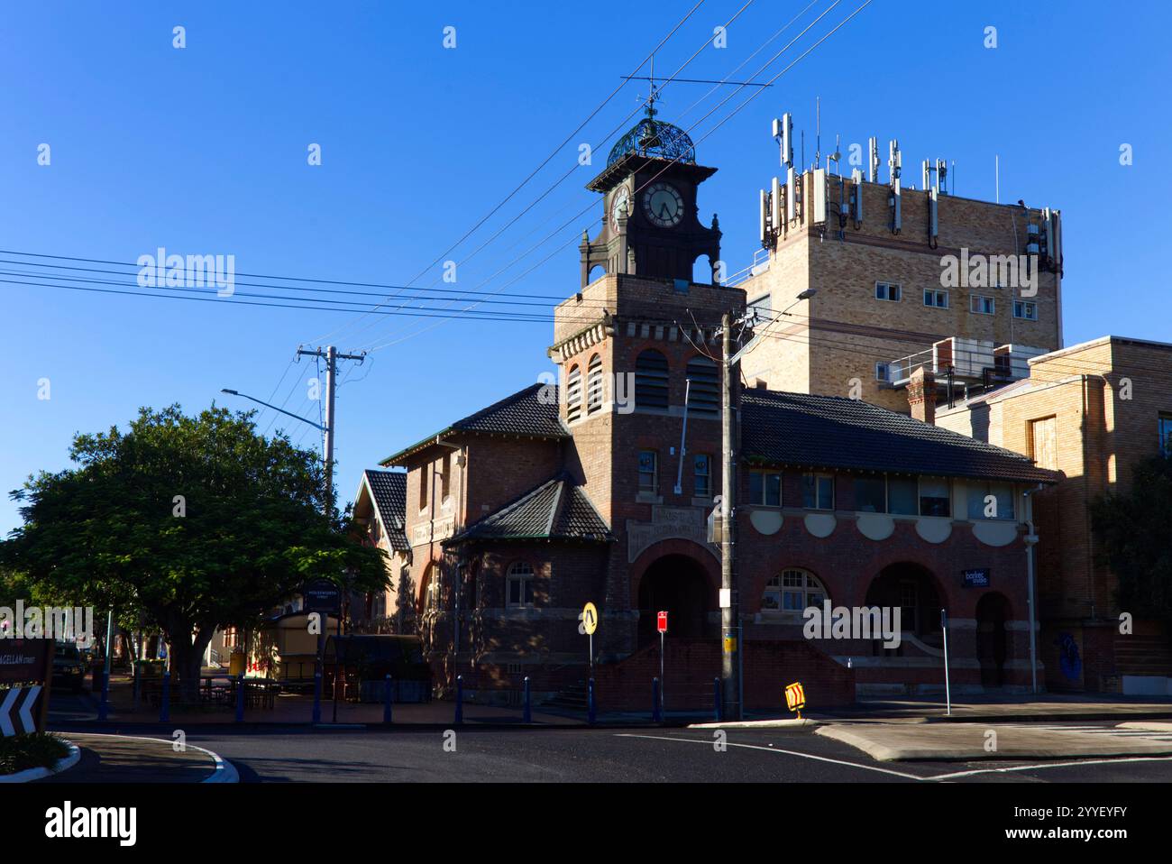 Das ehemalige Post- und Telegrafenbüro im Art Nouveau-Stil (1898) in Lismore Northern Rivers, New South Wales, Australien Stockfoto