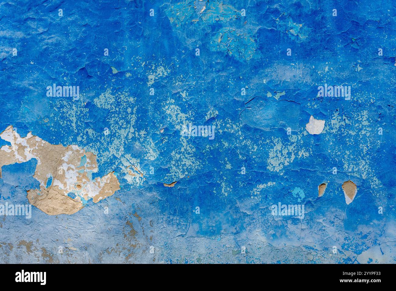 Alte rustikale Grunge Wand Hintergrund mit Platz für Text oder Foto. Hintergrund der Grunge-Wandstruktur. Abstrakter blauer Hintergrund der Wandstruktur. Stockfoto