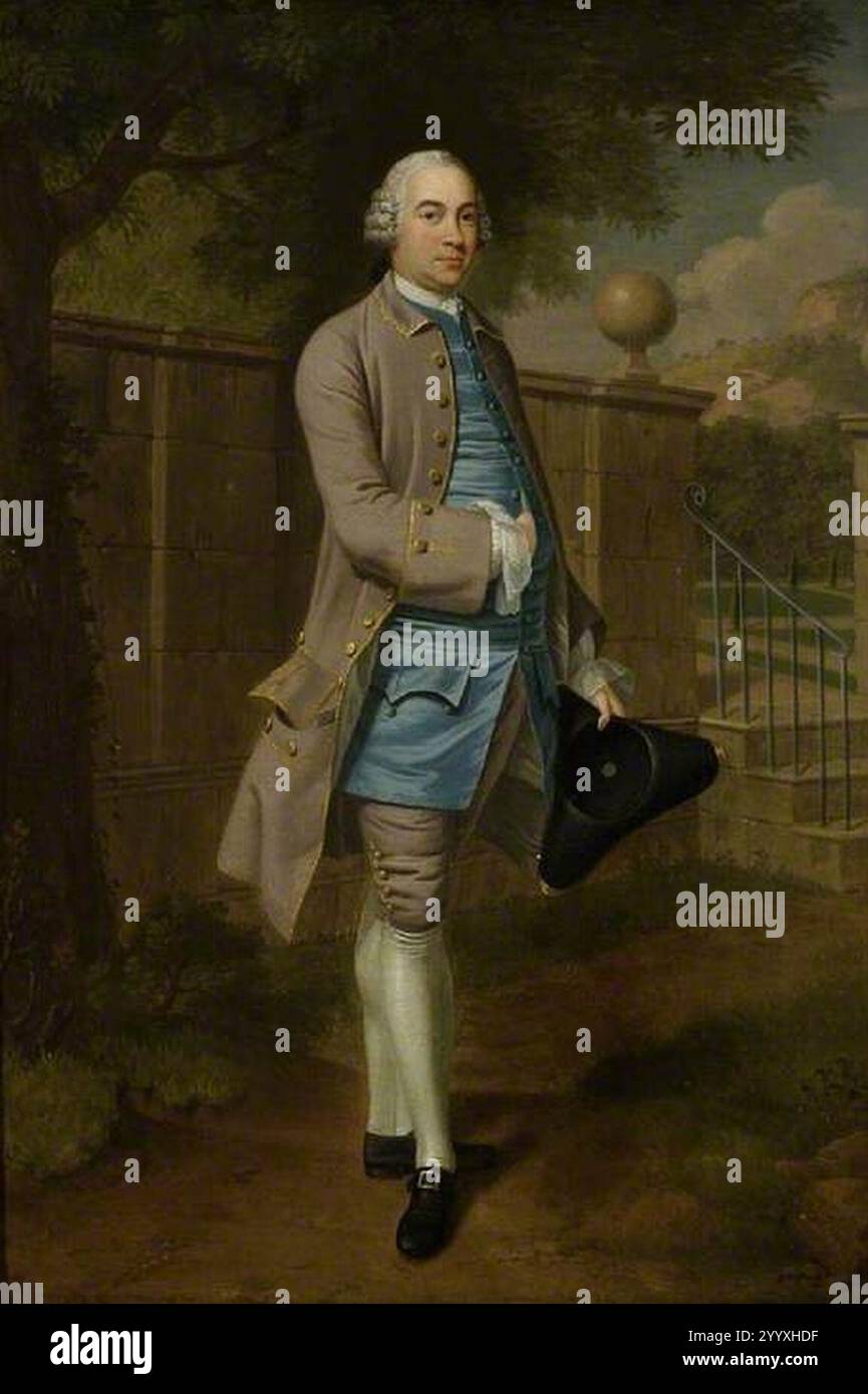 Edward Haytley (1740–1764) – Sir William Milner, zweiter BT Stockfoto