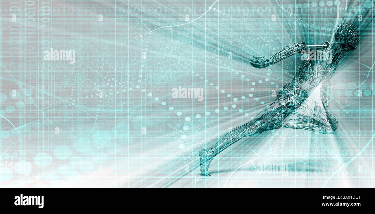 System-Software-Programm mit Code Skript ausgeführt Stockfoto
