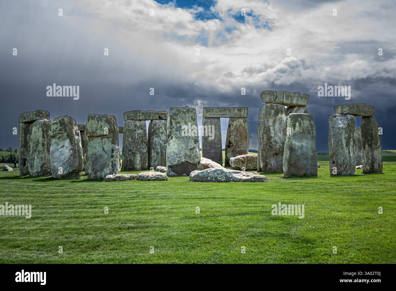 Stonehenge Historisches Wahrzeichen in England, Heritage, Stonehenge, 05/2006 Stockfoto