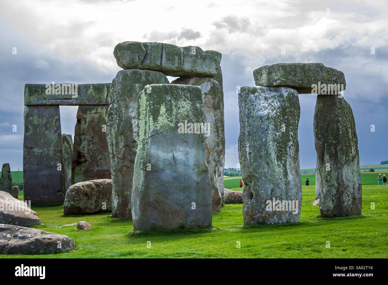 Stonehenge Historisches Wahrzeichen in England, Heritage, Stonehenge, 05/2006 Stockfoto