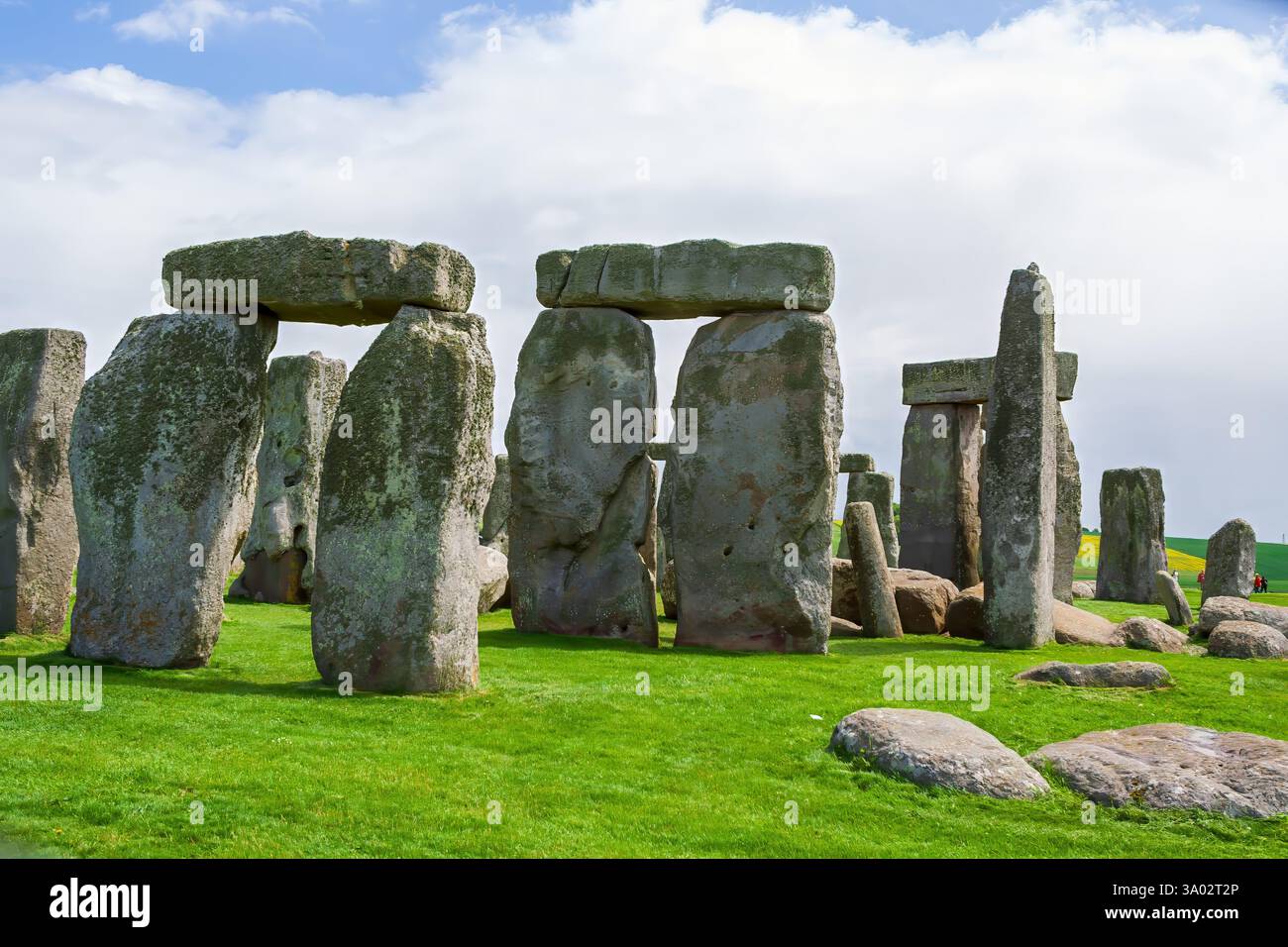 Stonehenge Historisches Wahrzeichen in England, Heritage, Stonehenge, 05/2006 Stockfoto