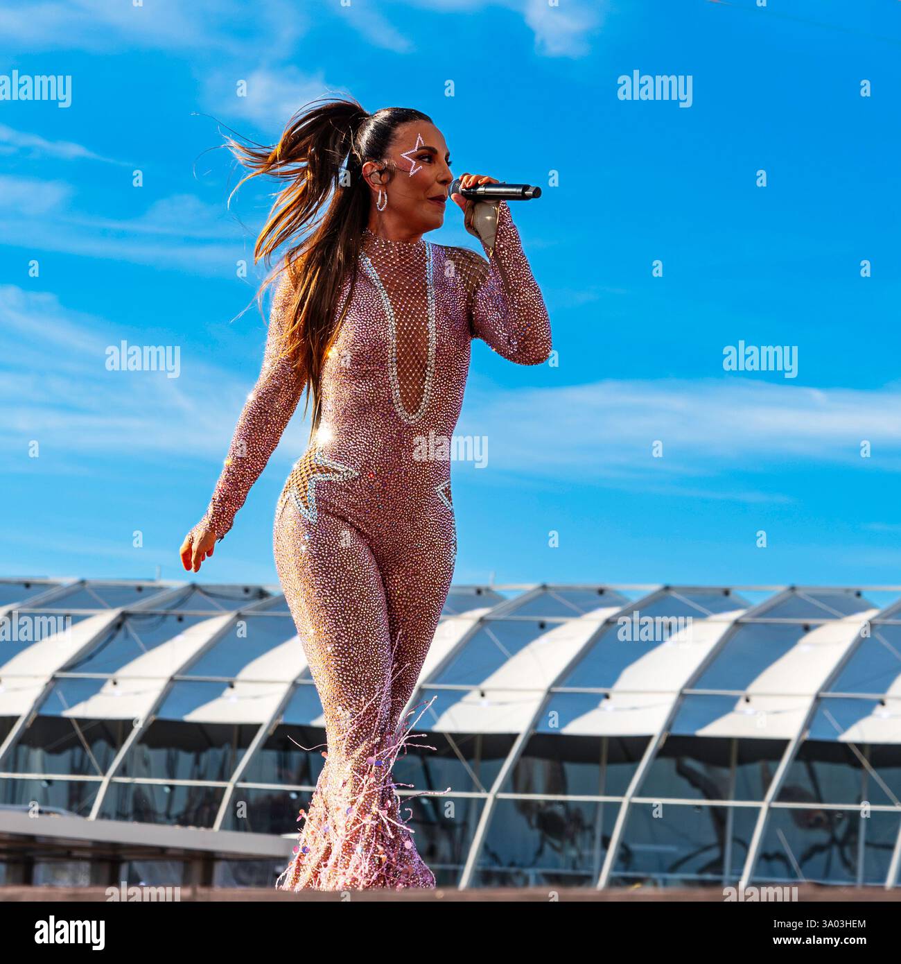 15. Juni Lissabon, Portugal Rock in Rio 2024 Stockfoto