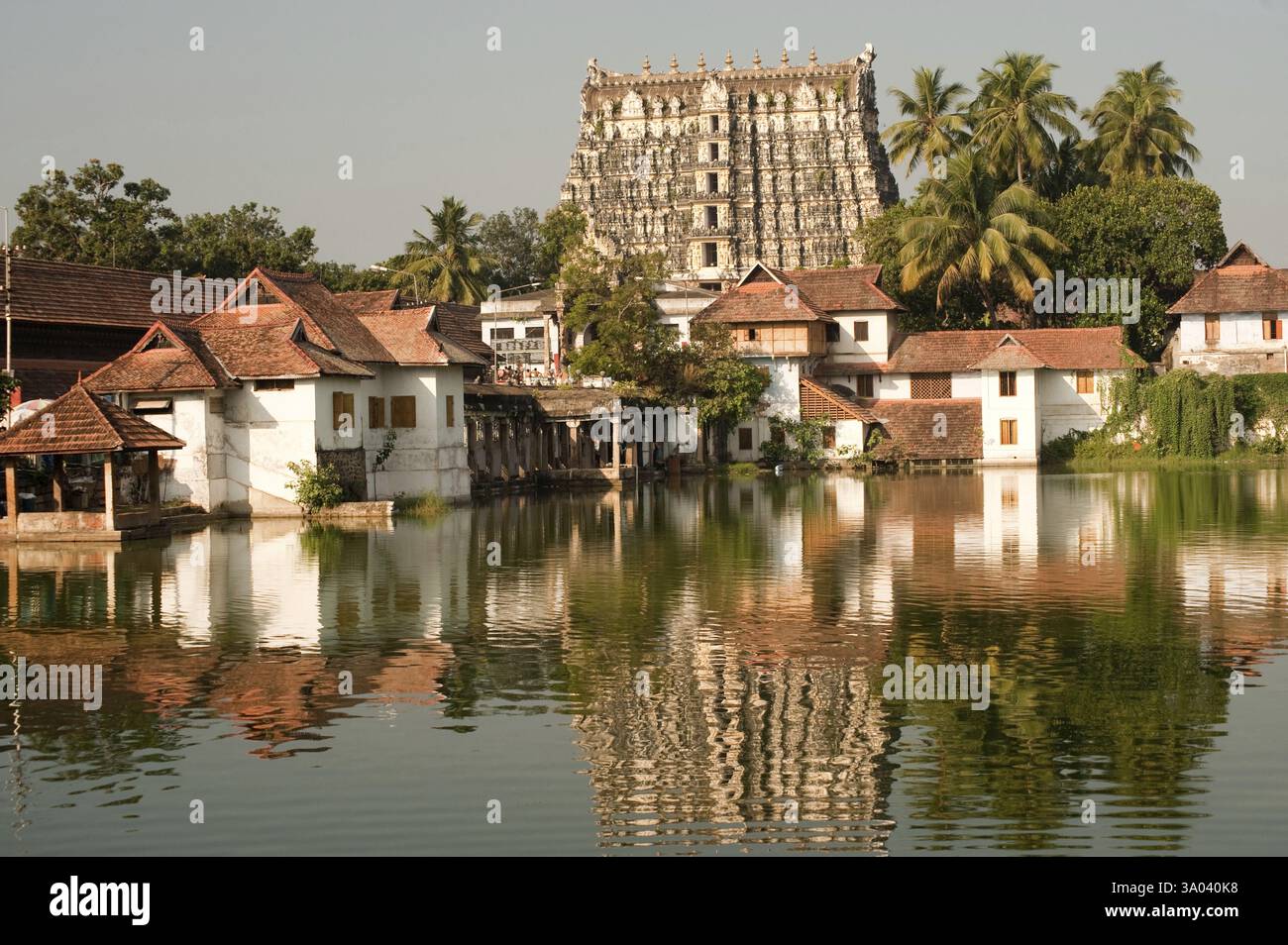 Shri padmanabhaswamy Tempel in Trivandrum Thiruvananthapuram, Kerala, Indien, Asien Stockfoto