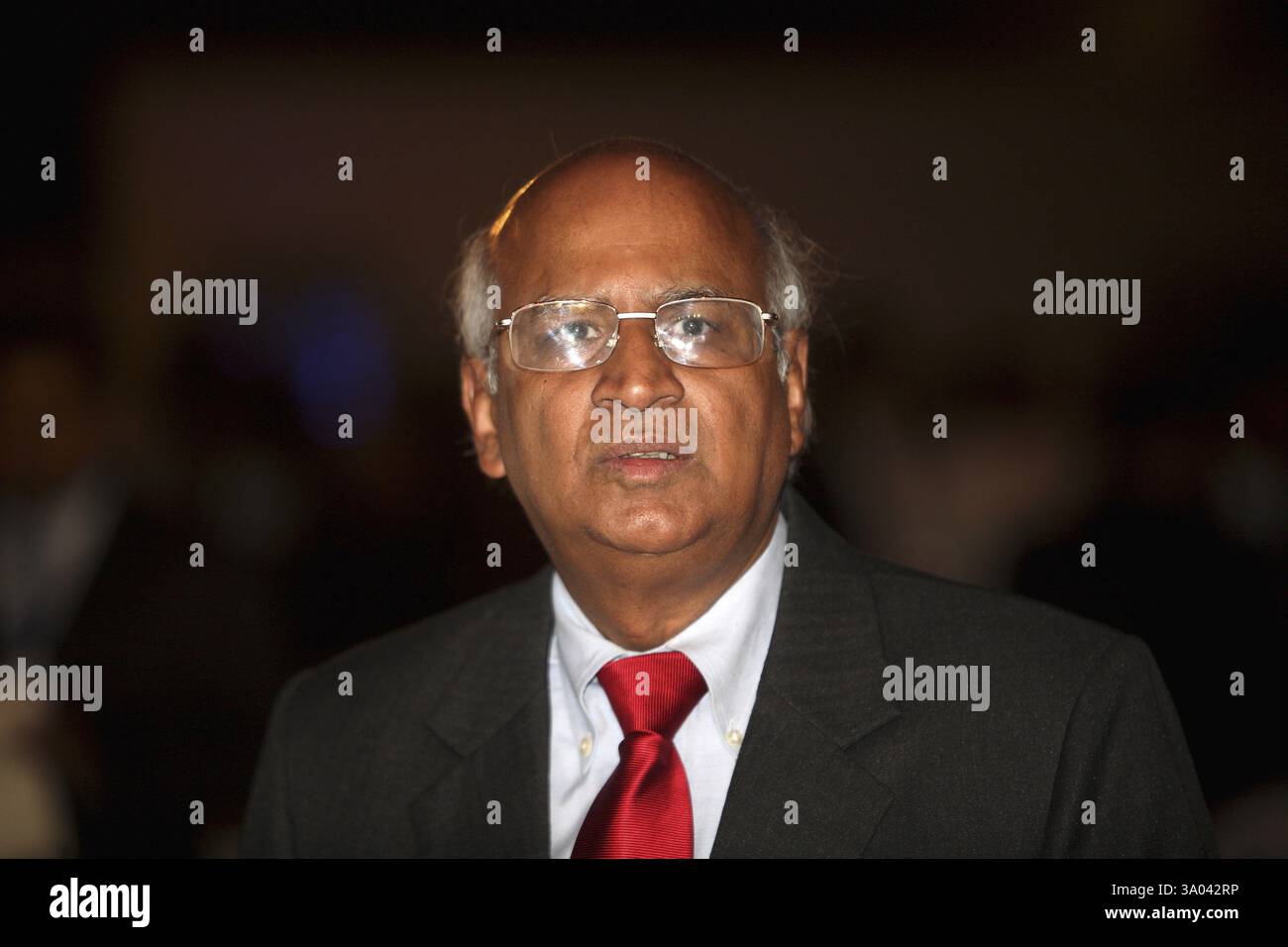 Subramanian Ramadorai, Chief Executive Officer und Managing Director der Tata Consultancy Services Ltd TCS, wurde Bombay übertragen Stockfoto