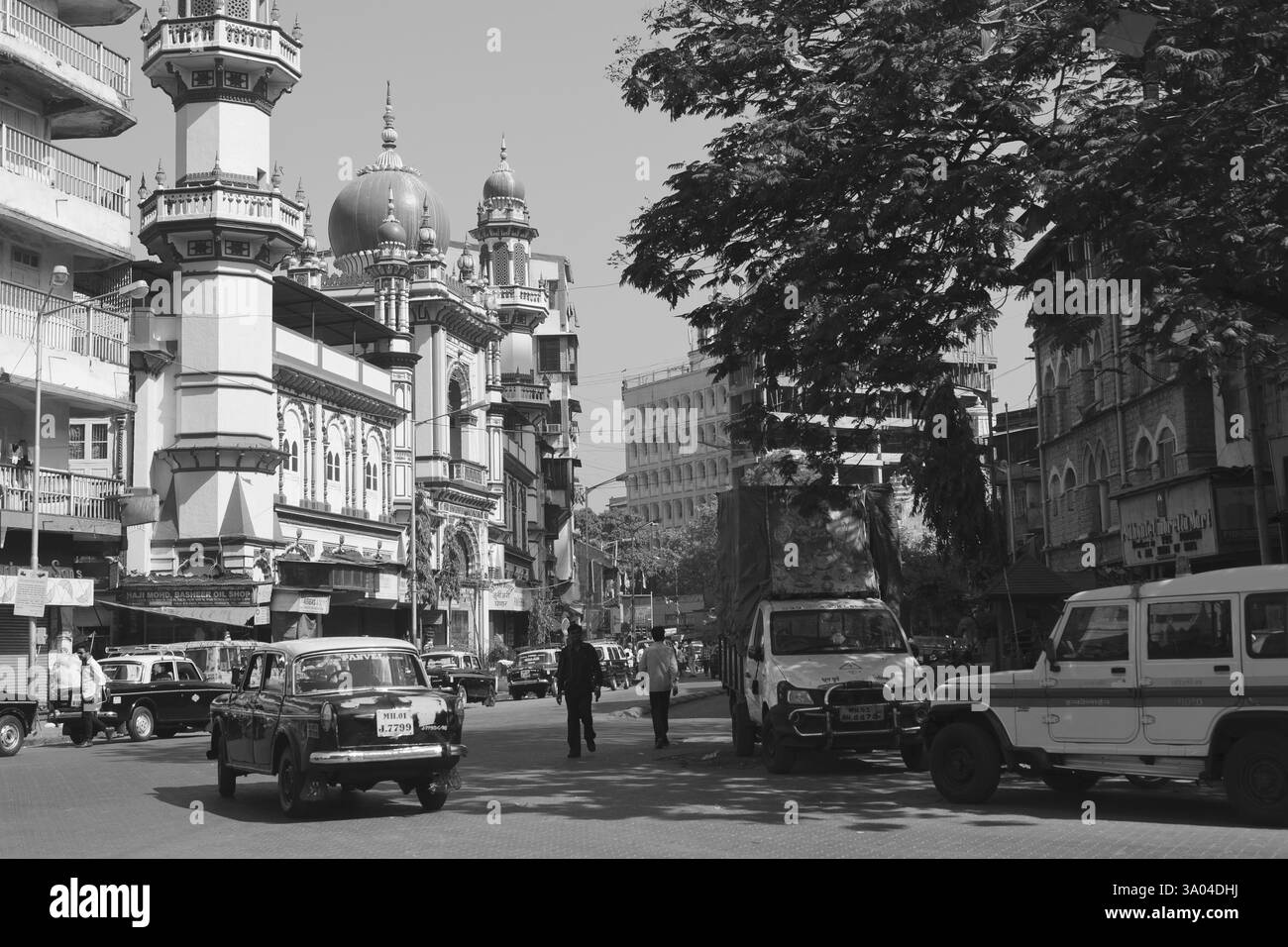 Hamidiya Masjid Mumbai Maharashtra Indien Asien Jan 2012 Stockfoto