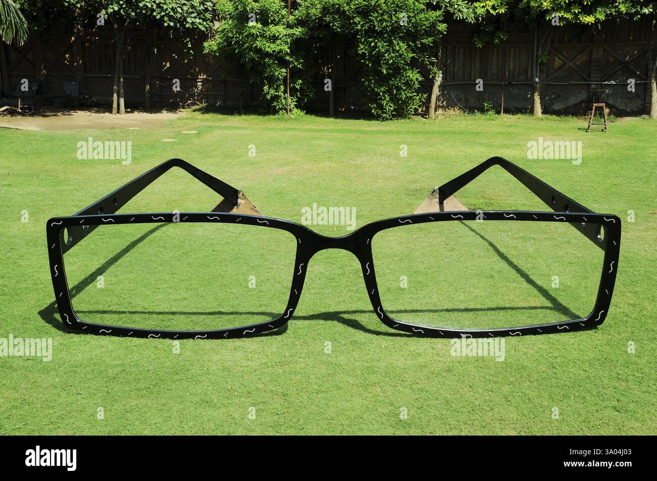 Spektakel im Garten, Indien, Asien Stockfoto