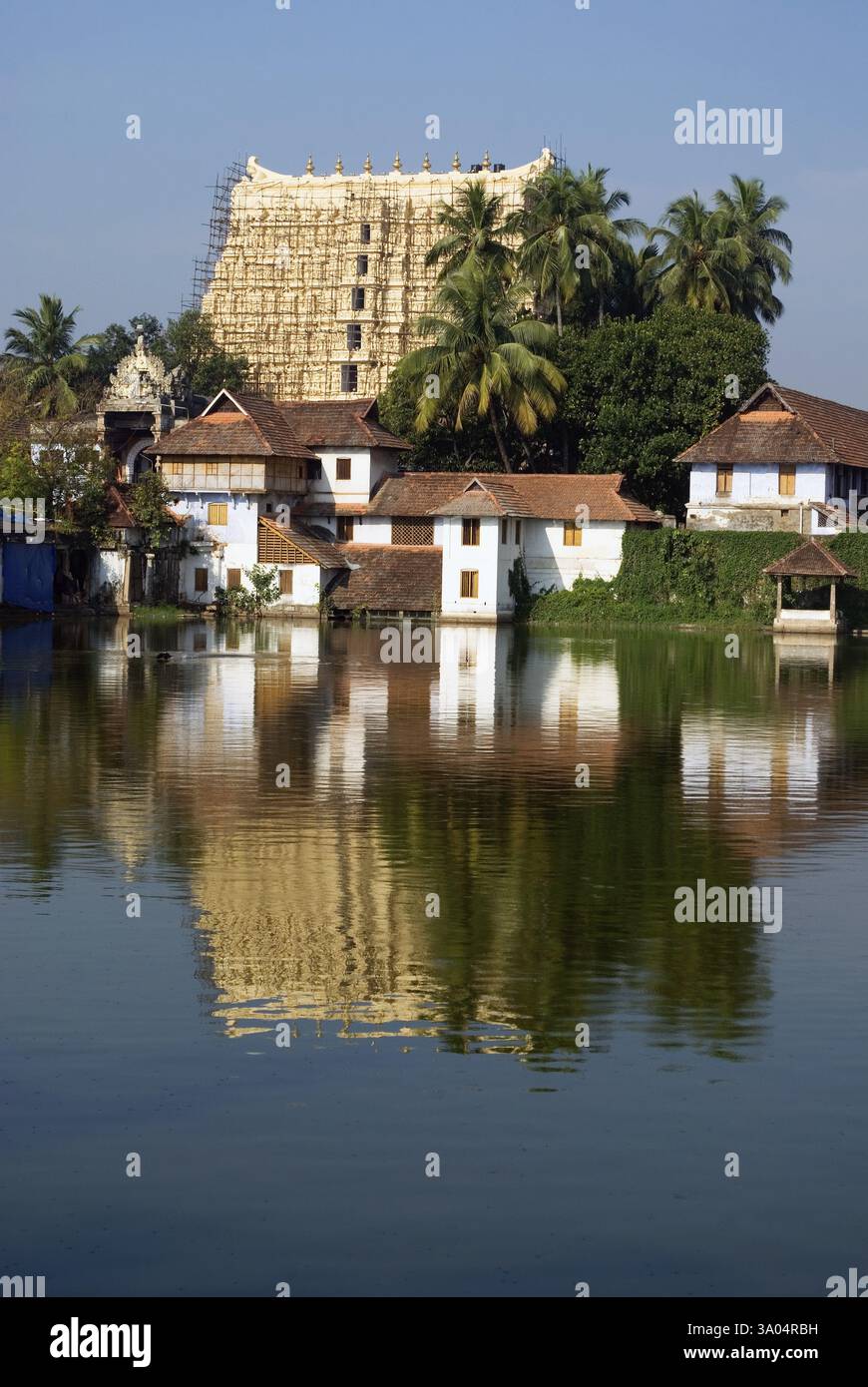 Padmanabha Tempel in Trivandrum, Kerala, Indien, Asien Stockfoto
