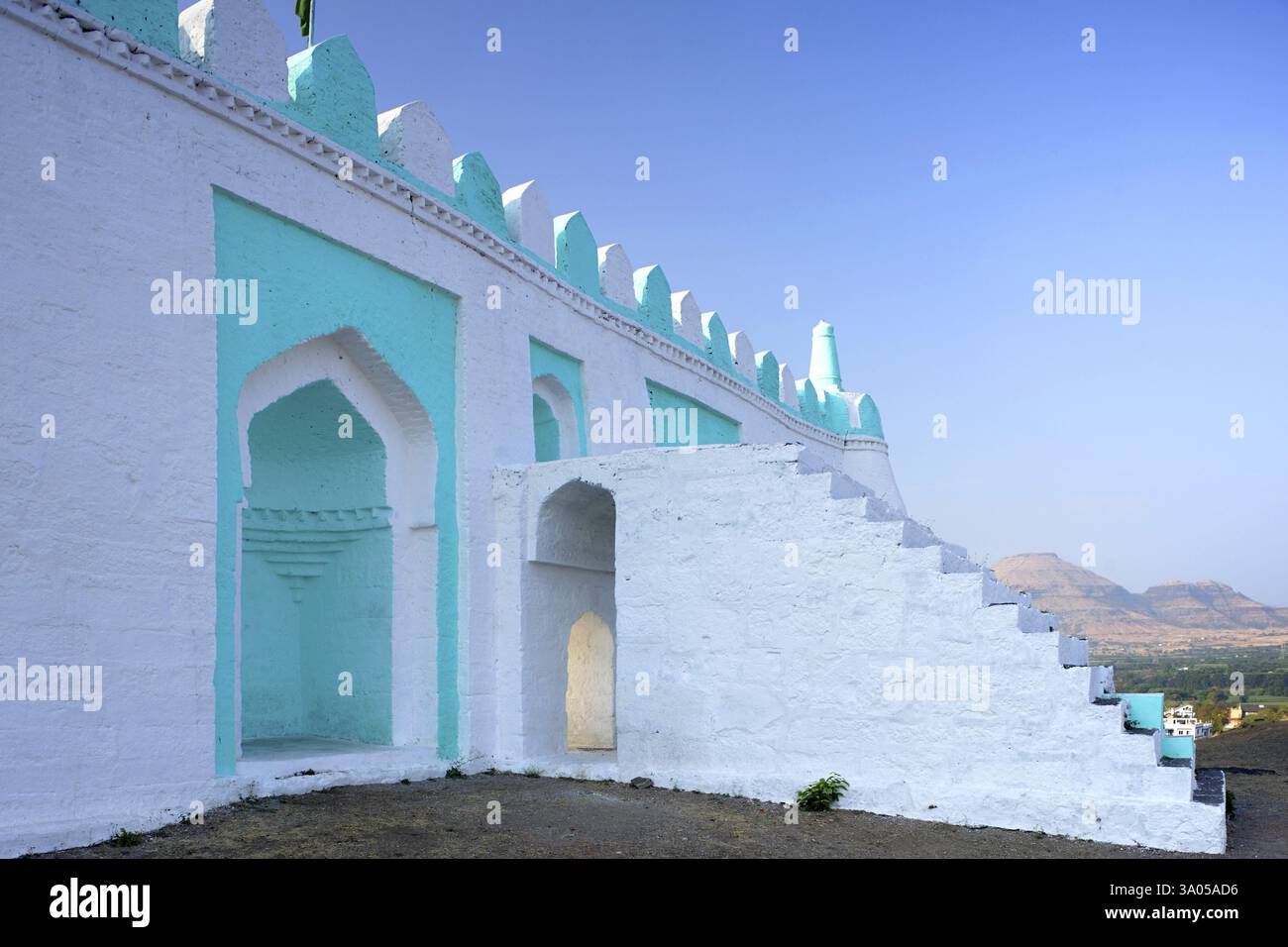 Islamisches Erbe, Eidgah, Taluka Junnar, Bezirk Pune, Maharashtra, Indien, Asien Stockfoto