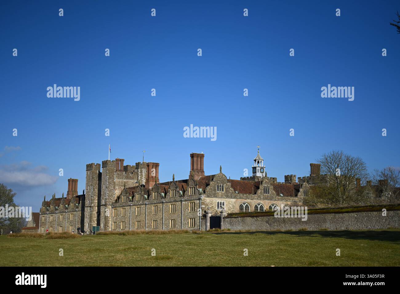 Knole ist ein 600 Jahre altes Anwesen in kent England Stockfoto