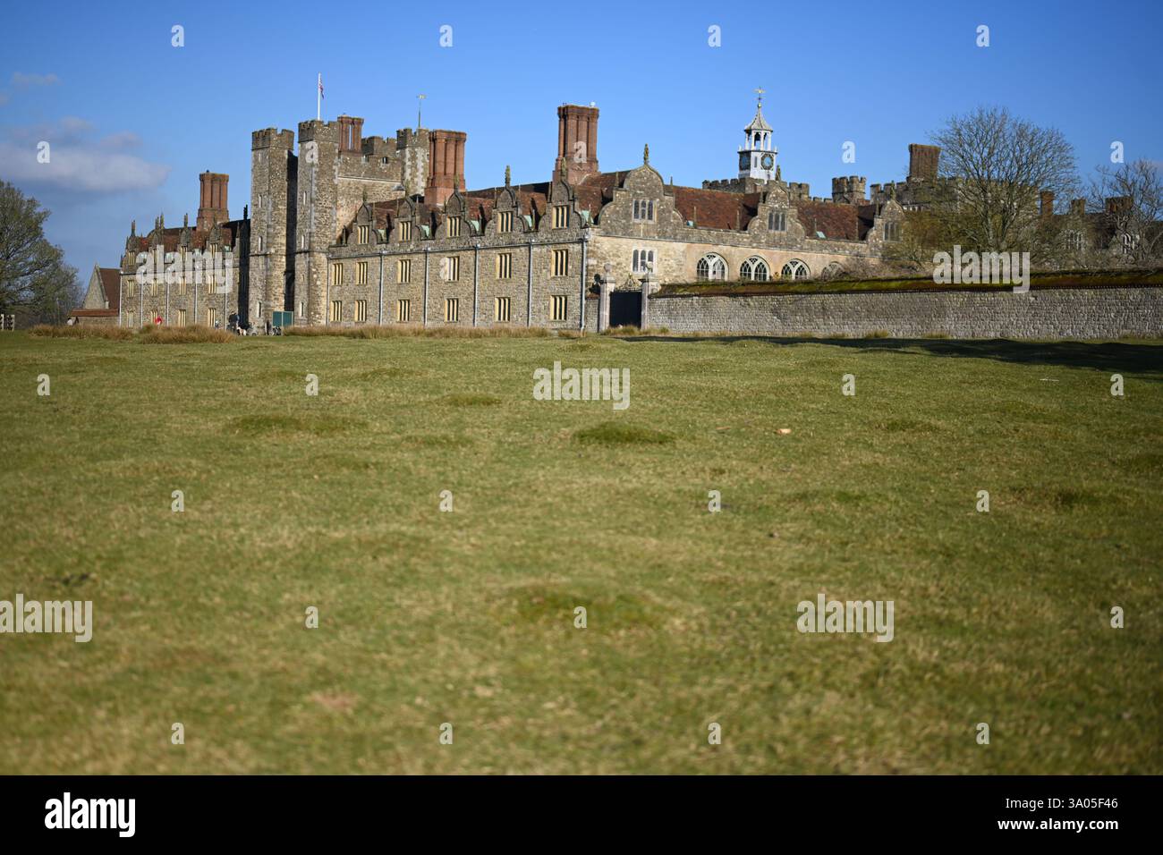Knole ist ein 600 Jahre altes Anwesen in kent England Stockfoto
