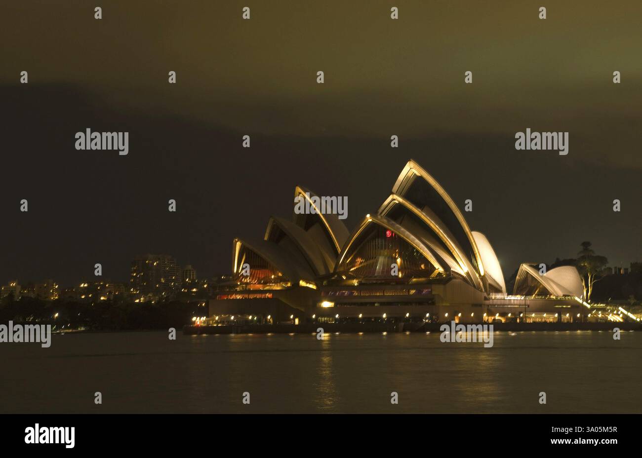 Sydney Opera Theatre at Night, Sydney, New South Wales, Australien, Ozeanien Stockfoto