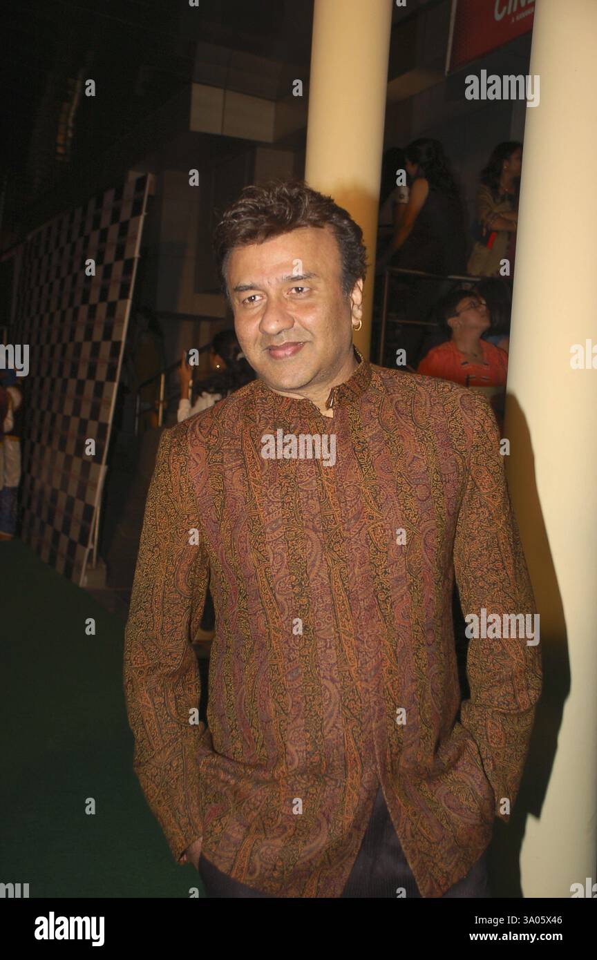 Musikdirektor anu malik, Indien KEIN MR Stockfoto