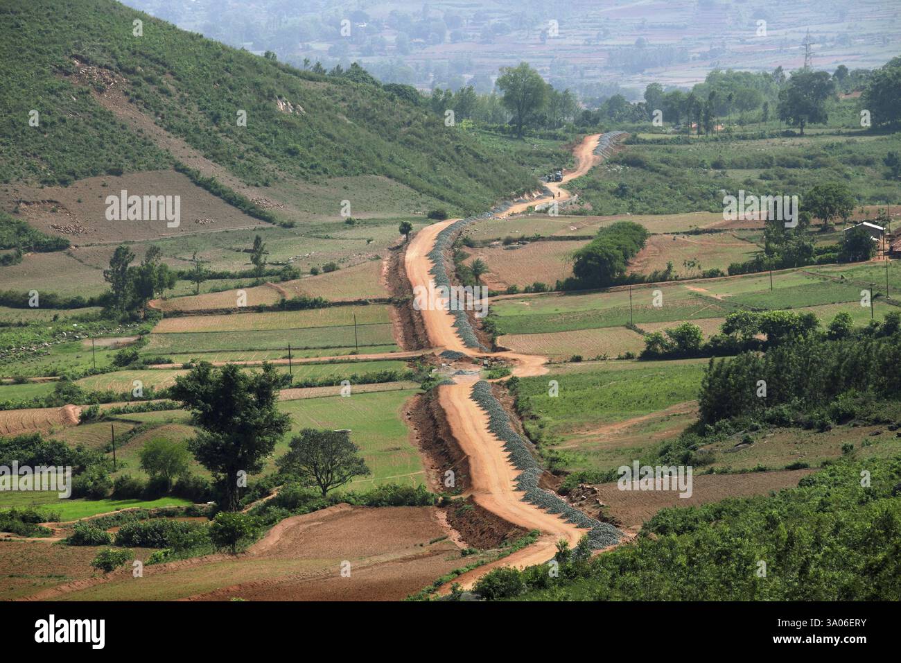 Araku-Tal an östlichen Ghats, Vishakhapatnam, Andhra Pradesh, Indien, Asien Stockfoto