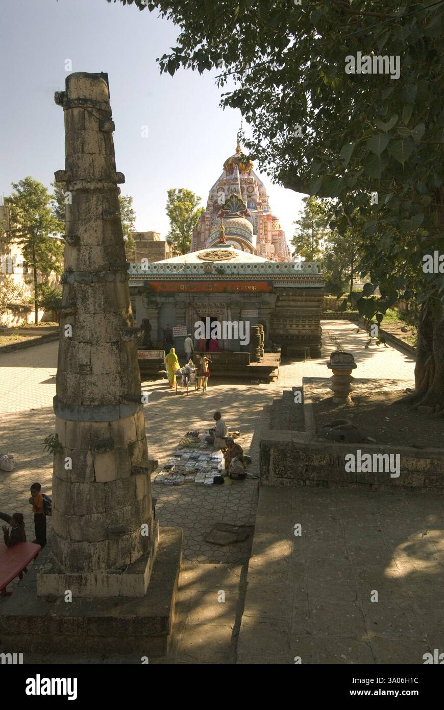 Narayaneshvar, Lord shankar shiva Tempel in Narayanpur, Taluka Purandar, Bezirk Pune, Maharashtra, Indien, Asien Stockfoto