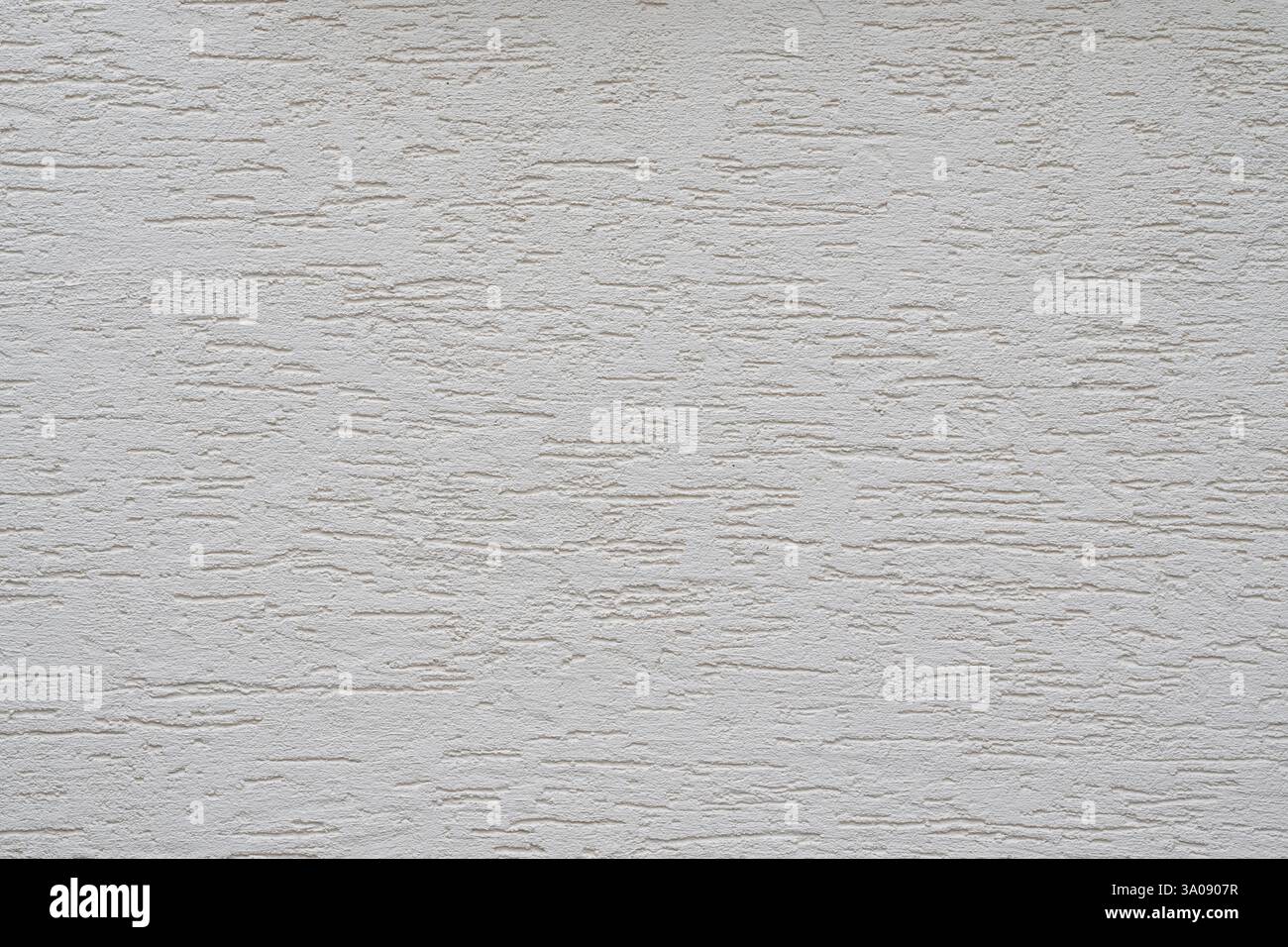 Wand mit weißem Rohguss, Hintergrundfoto Stockfoto