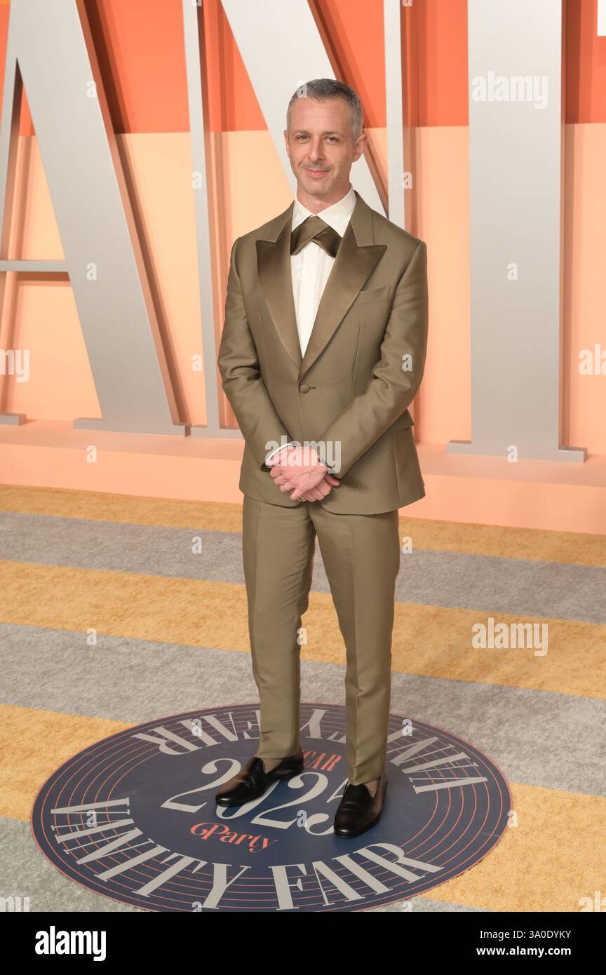Los Angeles, USA. März 2025. Los Angeles, CA. 02MAR2025: Jeremy Strong bei der Vanity Fair Oscar Party. Bildnachweis: Paul Smith/Alamy Live News Stockfoto