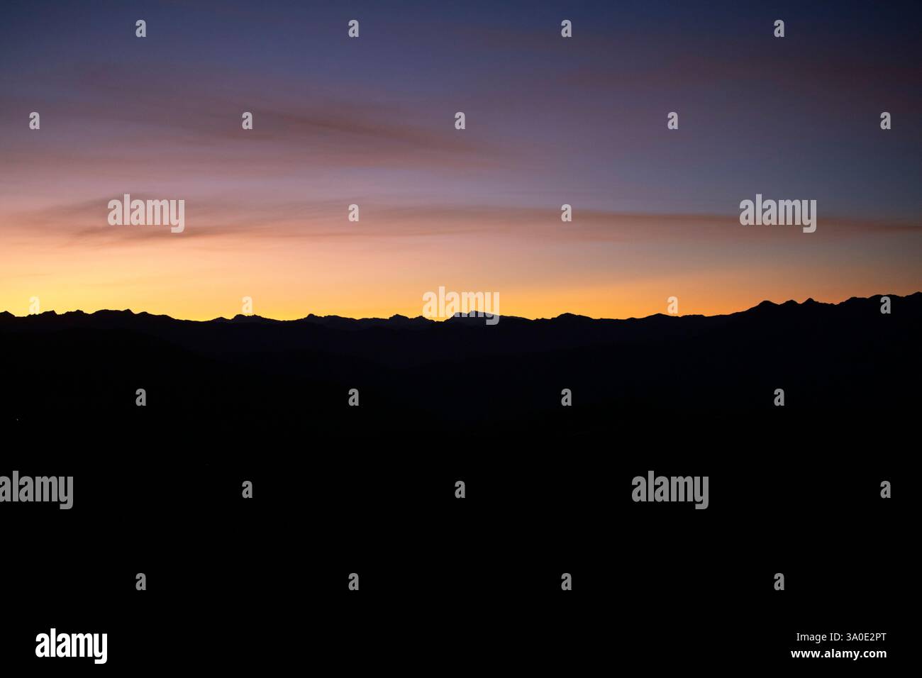 Das Páramo de Berlín ist ein Moorökosystem nördlich der östlichen Kordillera der Anden in Kolumbien, insbesondere im Bezirk Berlín Stockfoto