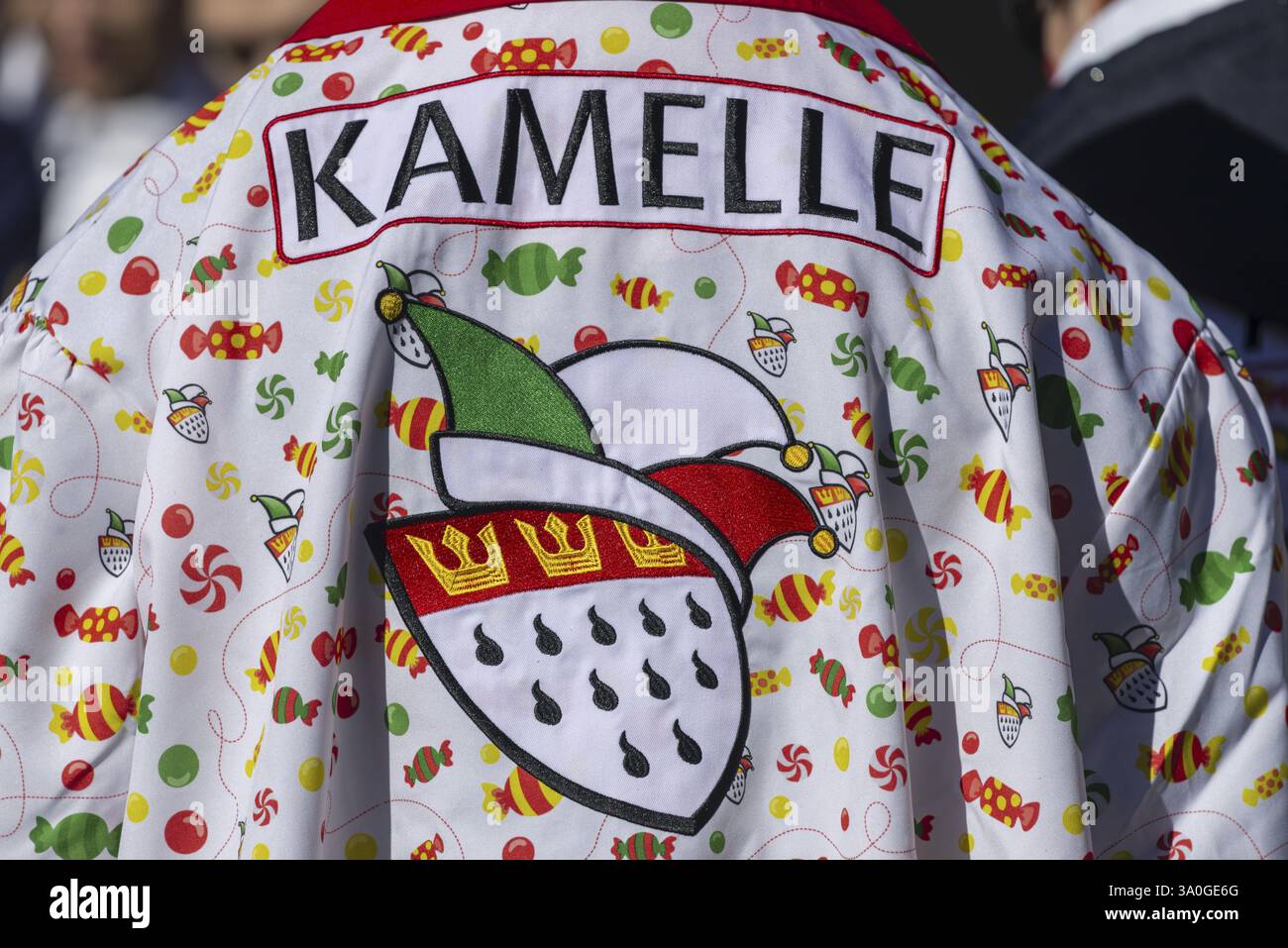 Jecken, Rosenmontag, Karneval, Köln, Rheinland, Nordrhein-Westfalen, Deutschland, Europa Stockfoto