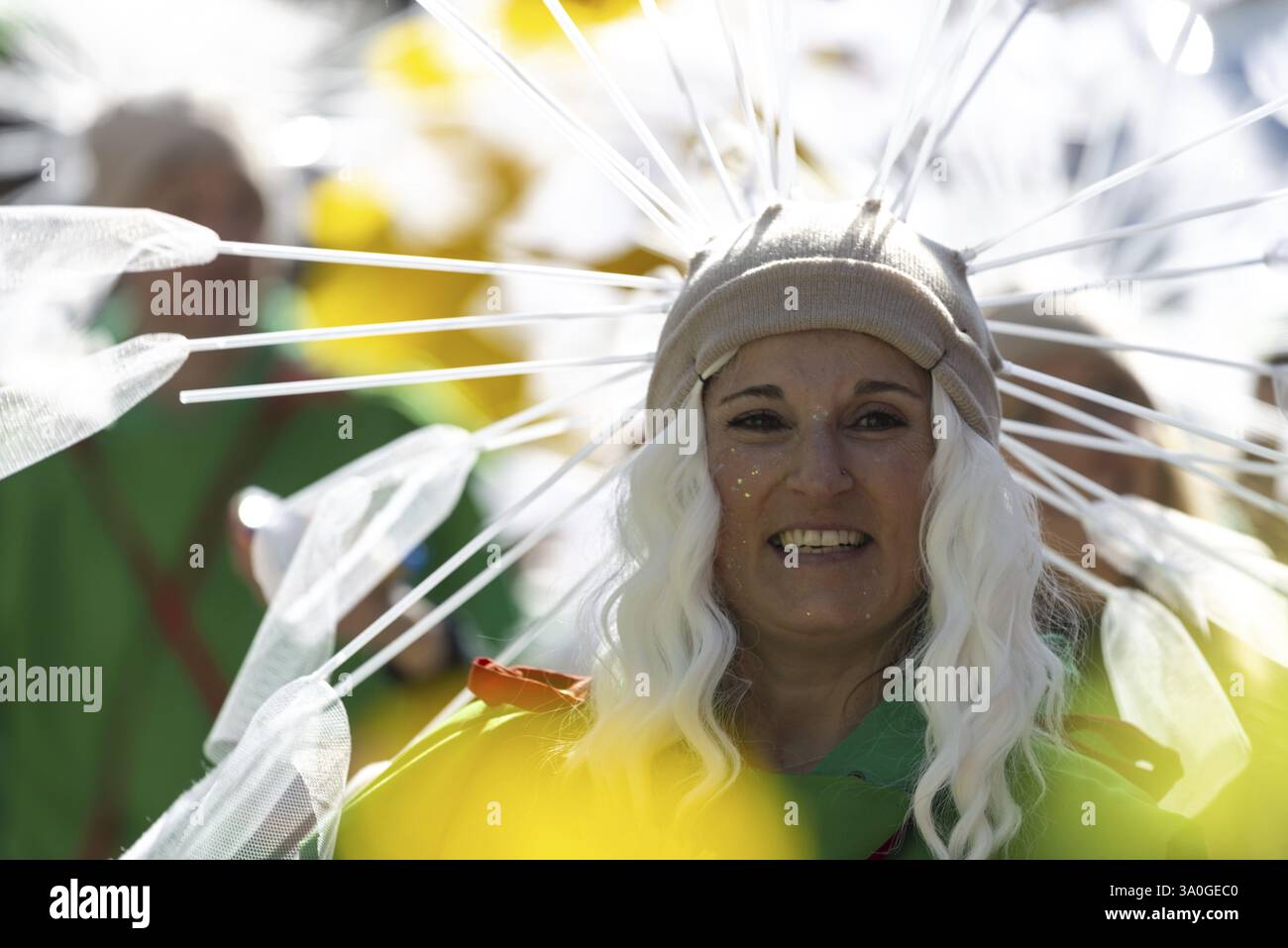 Jecken, Koelner Schull- un Veedelszoech, Karneval, Köln, Rheinland, Nordrhein-Westfalen, Deutschland, Europa Stockfoto