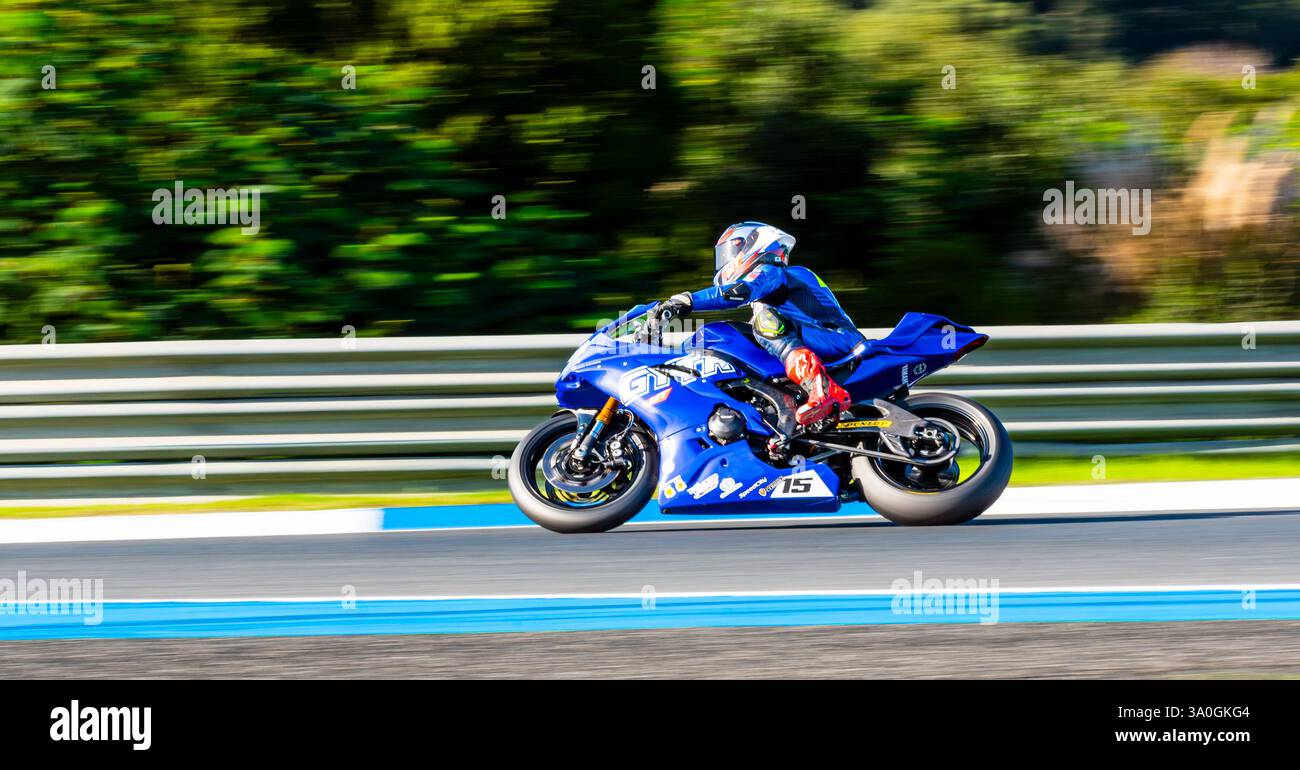 Campeonato SUPERSTOCK 600 Estoril Stockfoto