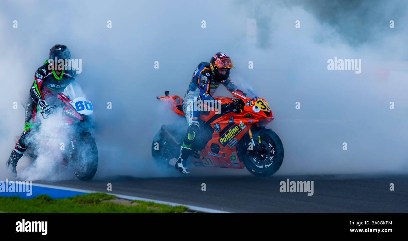 Campeonato SUPERSTOCK 600 Estoril Stockfoto