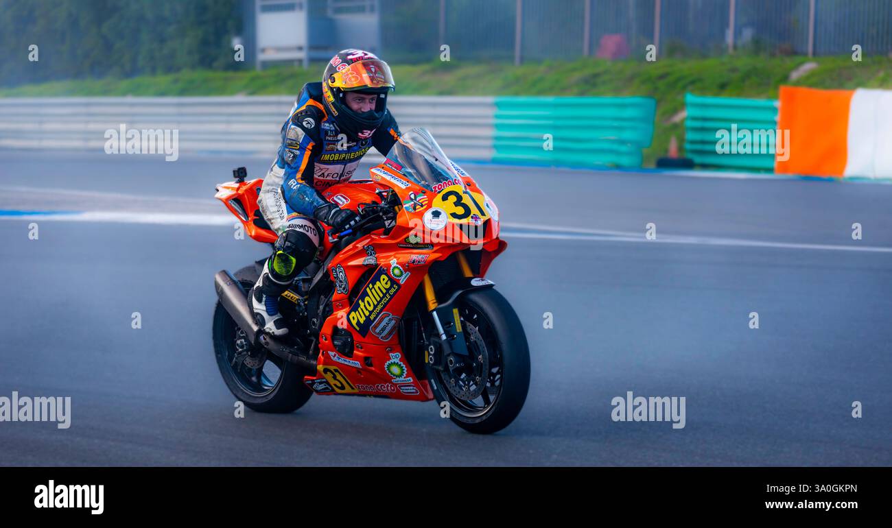 Campeonato SUPERSTOCK 600 Estoril Stockfoto