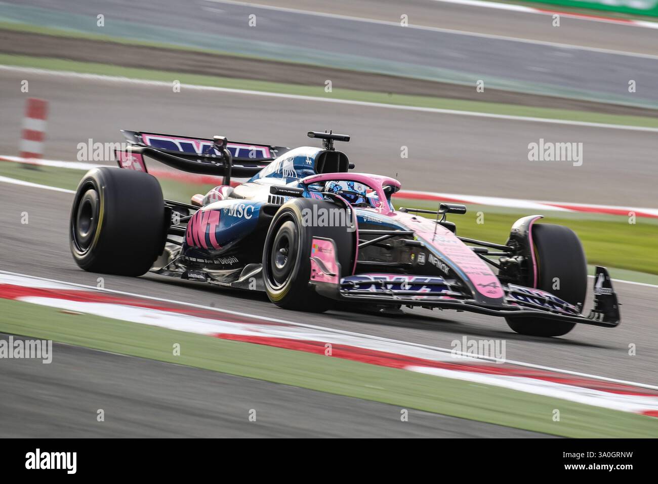 Sakhir, Bahrain. 26-28. Februar 2025. FIA F1-Weltmeisterschaft 2025. Test Vor Der Saison. Pierre Gasly, Alpine. Stockfoto