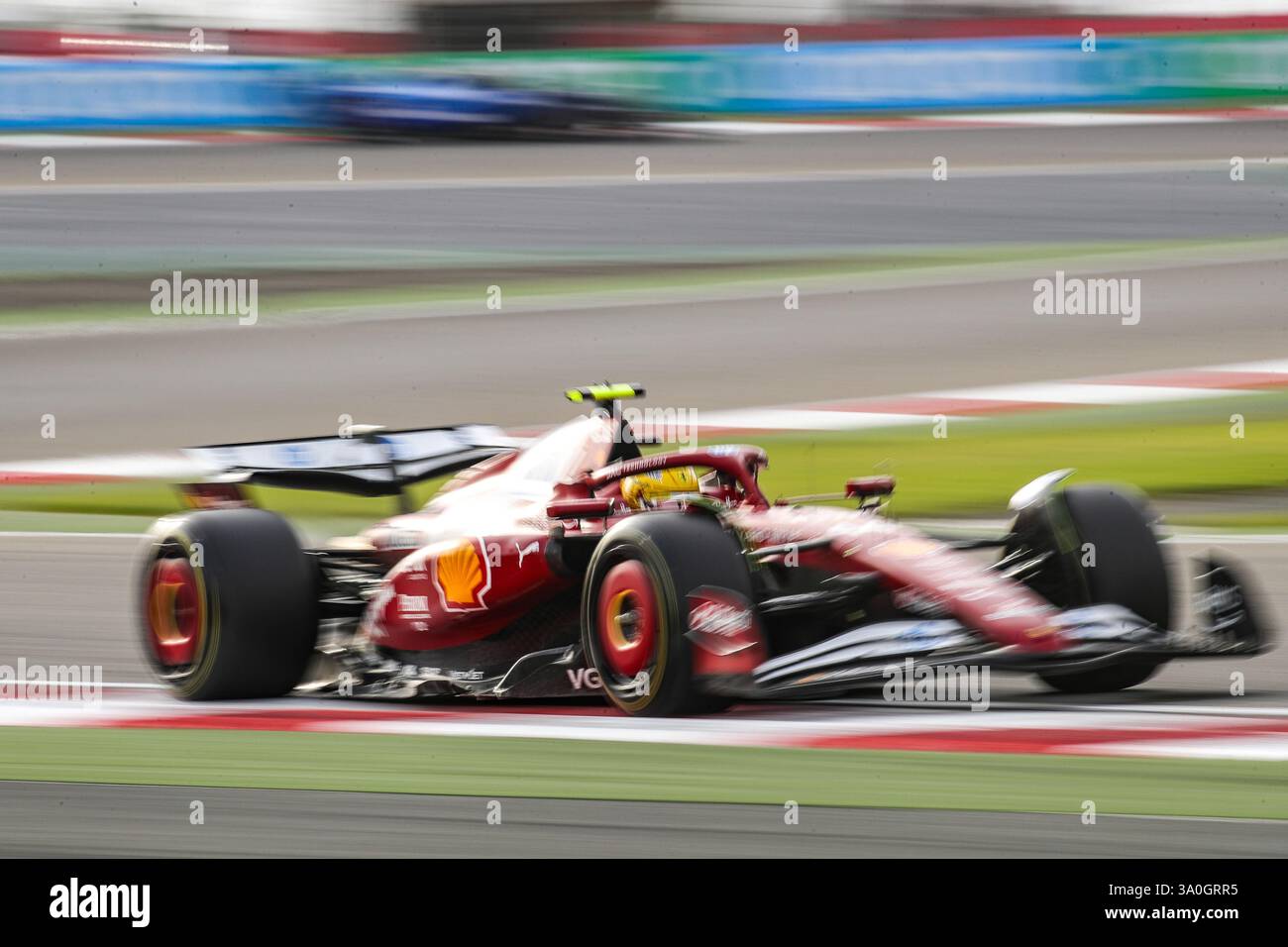 Sakhir, Bahrain. 26-28. Februar 2025. FIA F1-Weltmeisterschaft 2025. Test Vor Der Saison. Lewis Hamilton, Ferrari. Stockfoto