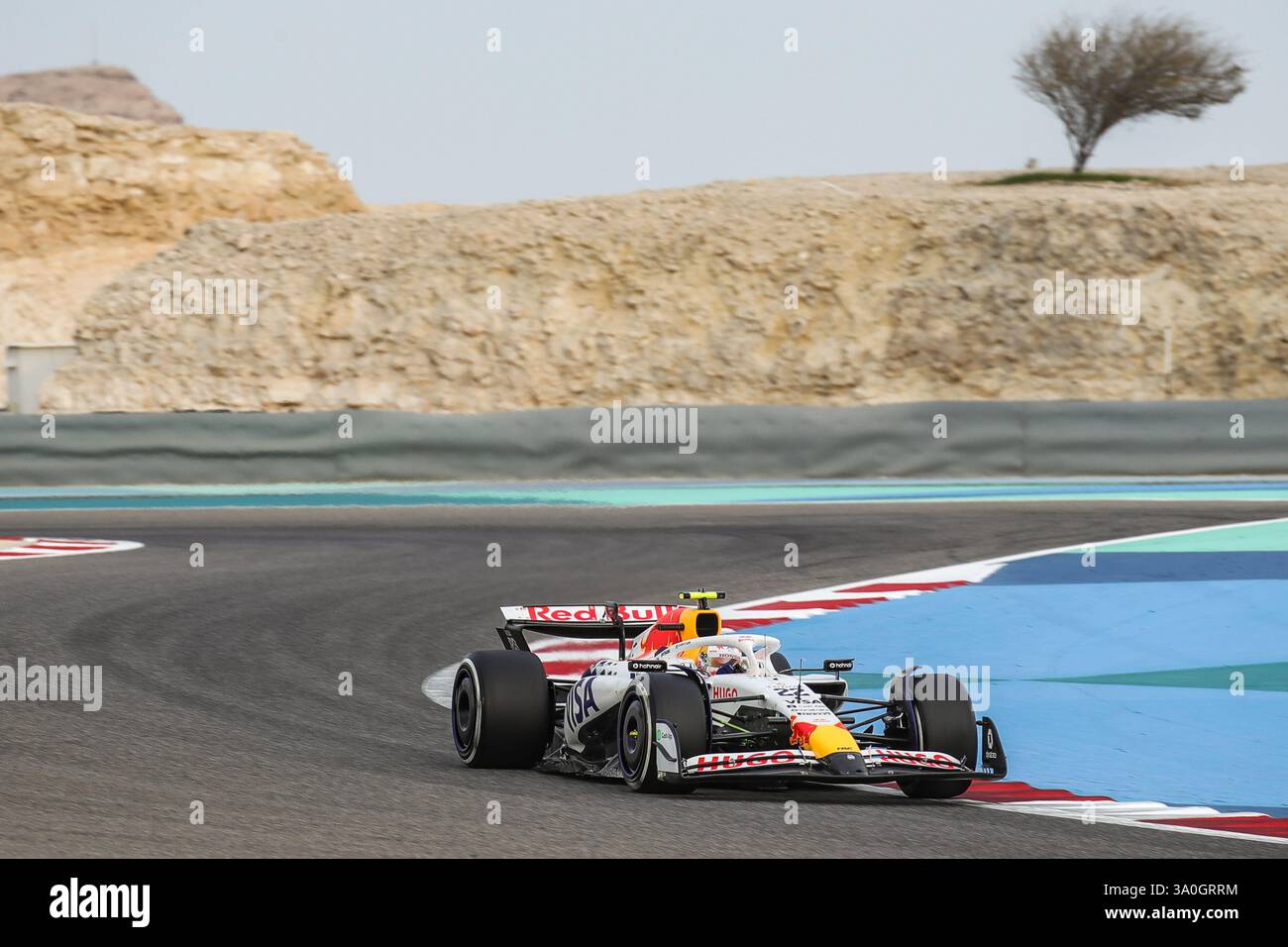 Sakhir, Bahrain. 26-28. Februar 2025. FIA F1-Weltmeisterschaft 2025. Test Vor Der Saison. Yuki Tsunoda, Racing Bulls. Stockfoto