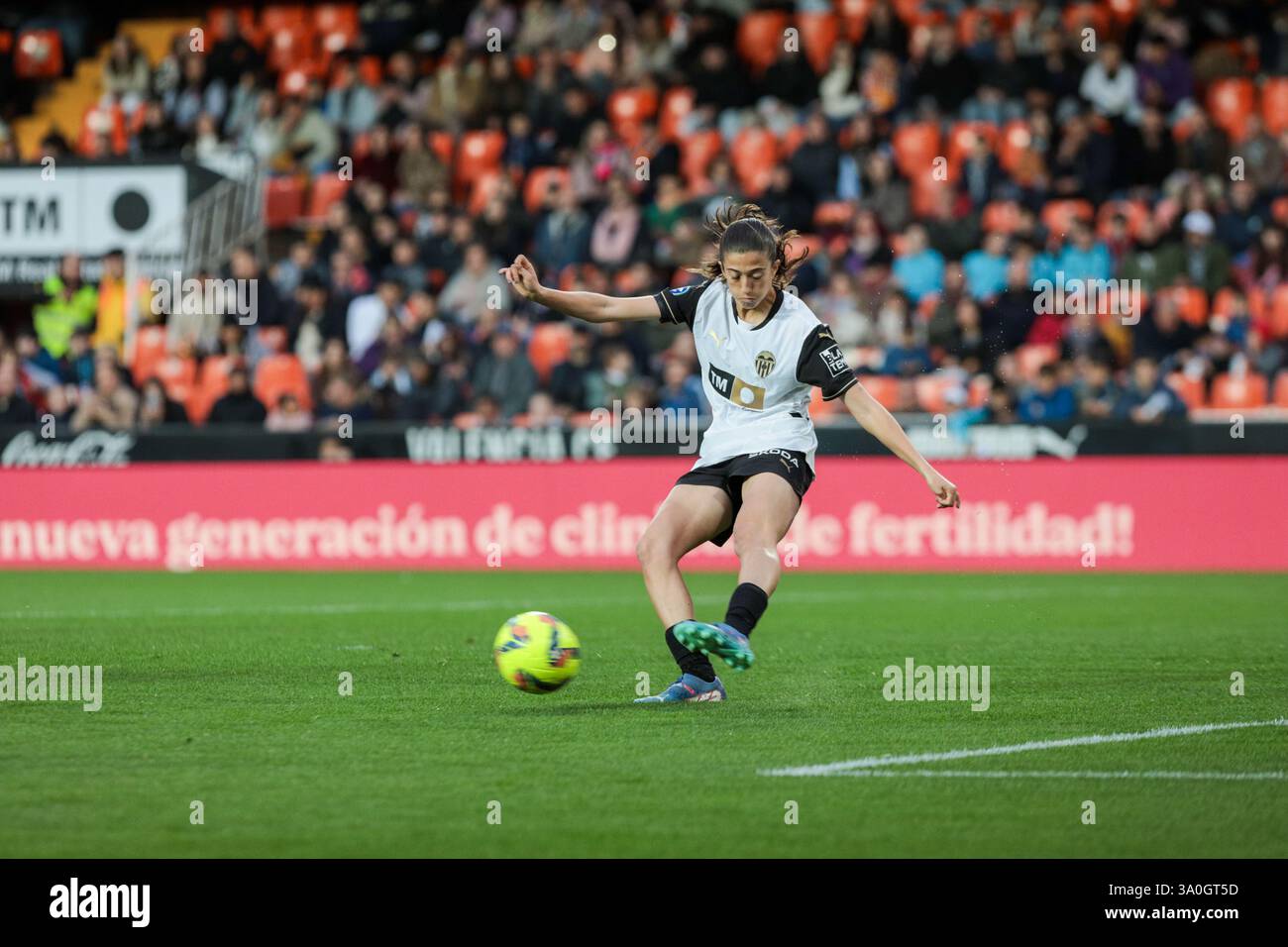 SARA TAMARIT VON VALENCIA CF WOMEN Stockfoto