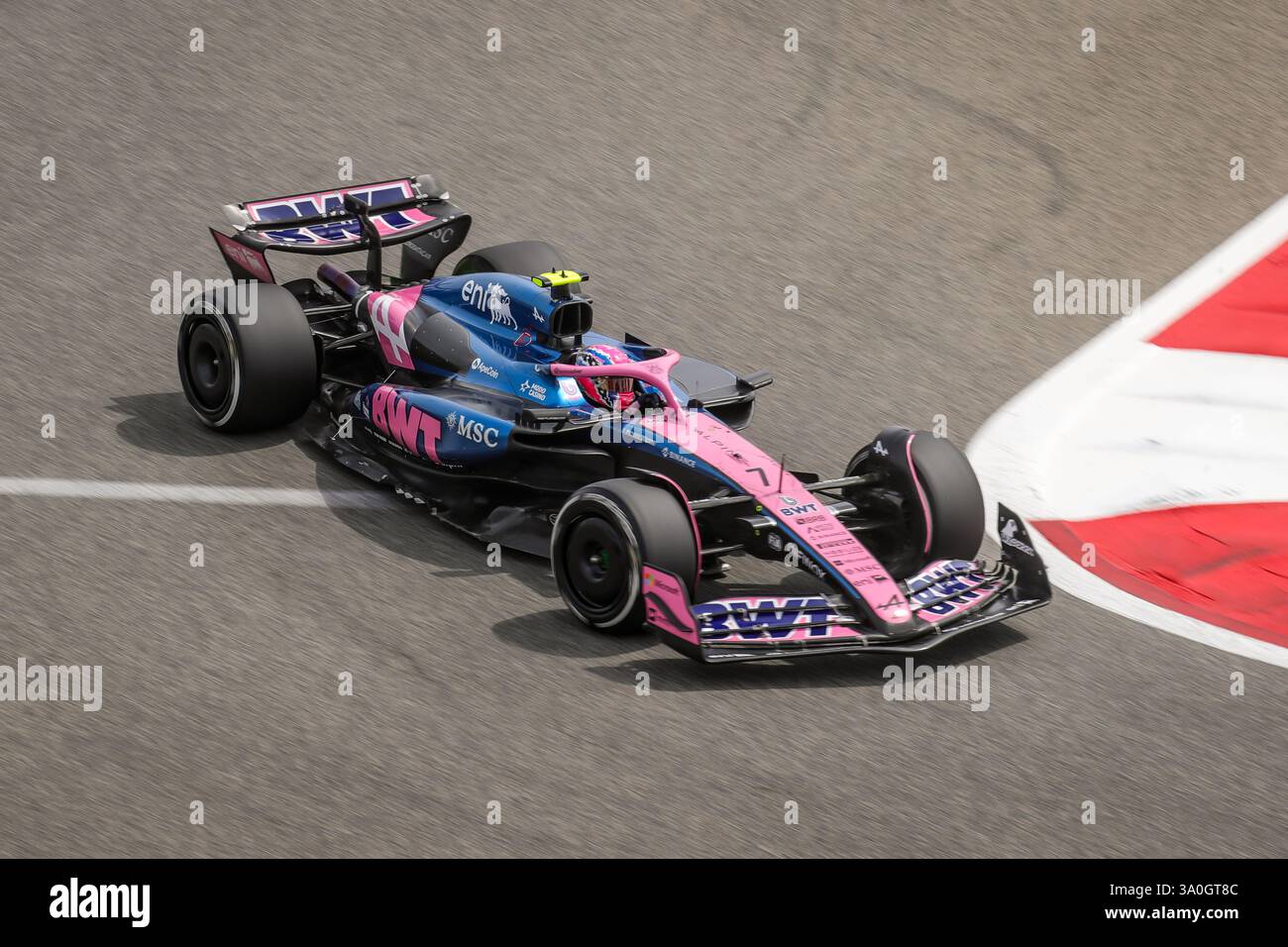 Sakhir, Bahrain. 26-28. Februar 2025. FIA F1-Weltmeisterschaft 2025. Test Vor Der Saison. Jack Doohan, Alpine. Stockfoto
