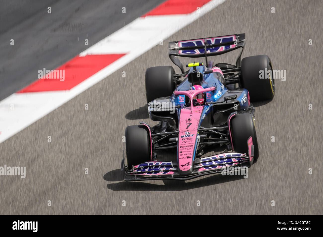Sakhir, Bahrain. 26-28. Februar 2025. FIA F1-Weltmeisterschaft 2025. Test Vor Der Saison. Jack Doohan, Alpine. Stockfoto