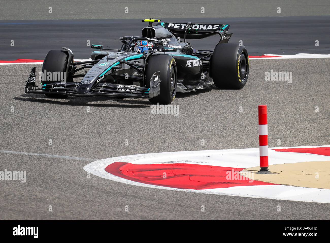 Sakhir, Bahrain. 26-28. Februar 2025. FIA F1-Weltmeisterschaft 2025. Test Vor Der Saison. Kimi Antonelli, Mercedes. Stockfoto